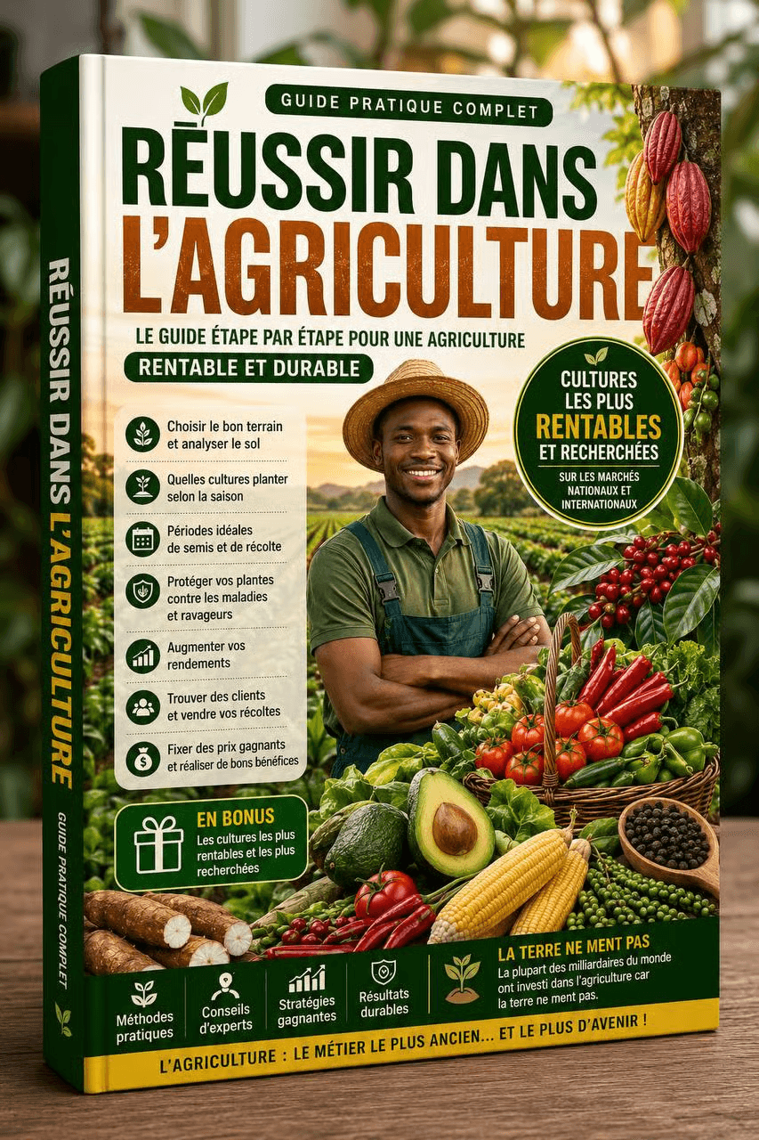Couverture de Réussir dans l'Agriculture en Afrique