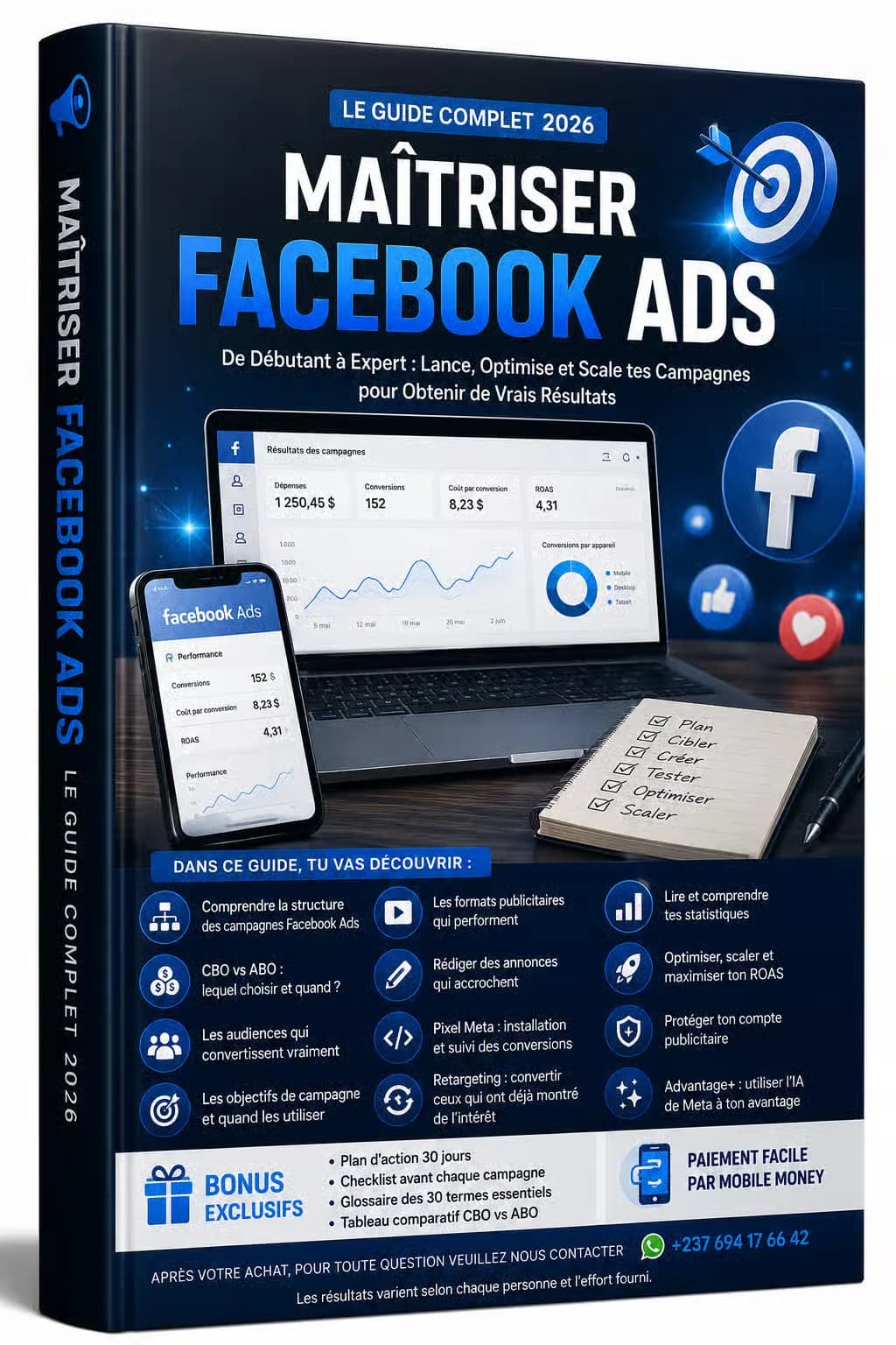 Couverture de Maîtriser Facebook Ads — Le Guide Complet 2026