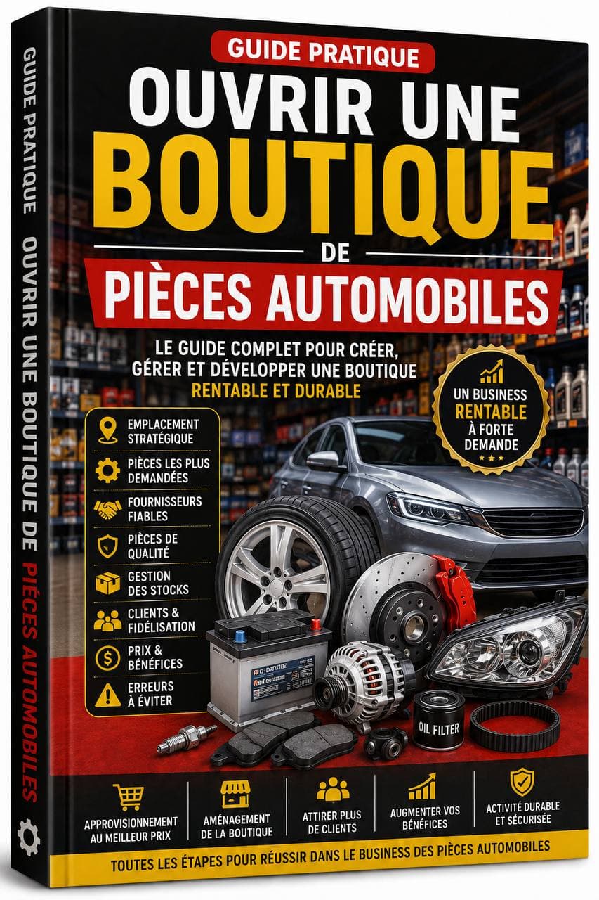 Couverture de Boutique de Pièces Automobiles