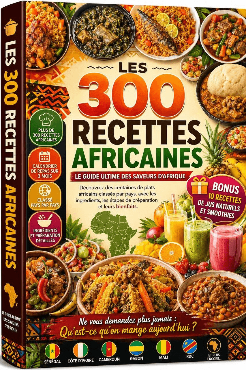 Couverture de Le Grand Livre de la Cuisine Africaine — Tome 2