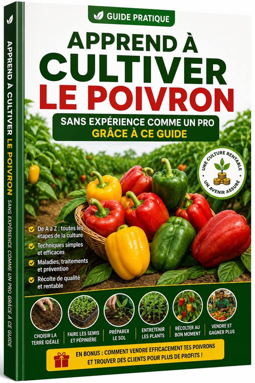 Couverture de Cultiver le Poivron comme un Pro