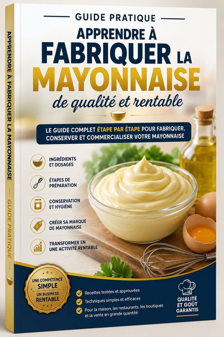 Couverture de Fabriquer une Mayonnaise de Qualité et Rentable