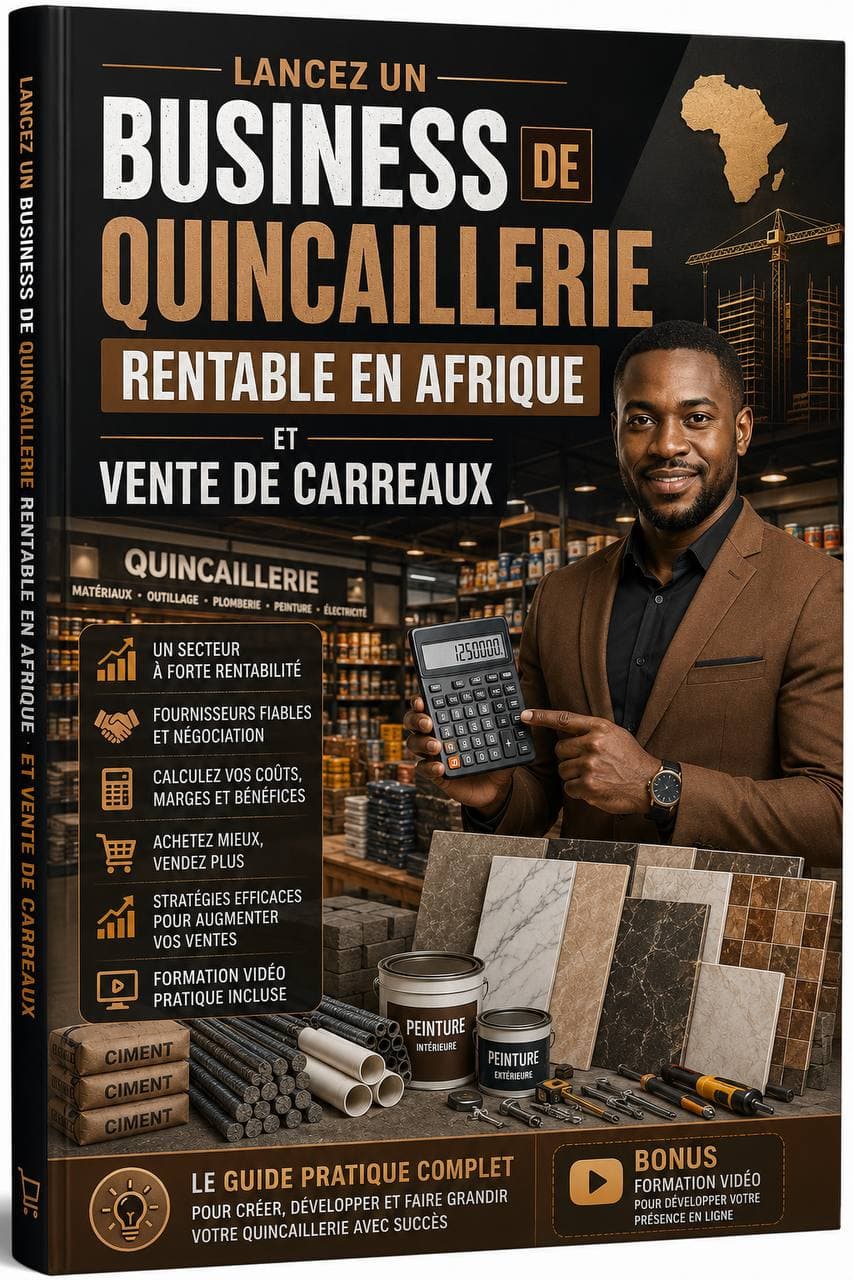 Couverture de Lancer une Quincaillerie Rentable en Afrique