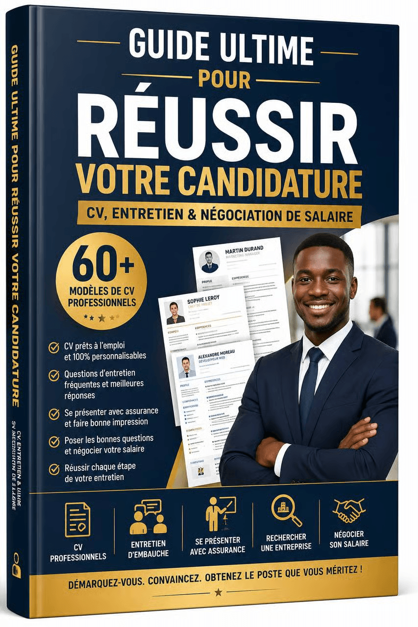 Couverture de 70 Modèles de CV + Le Guide Complet