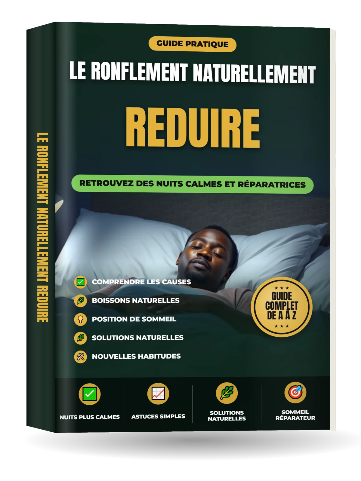 Couverture de Réduire le Ronflement Naturellement