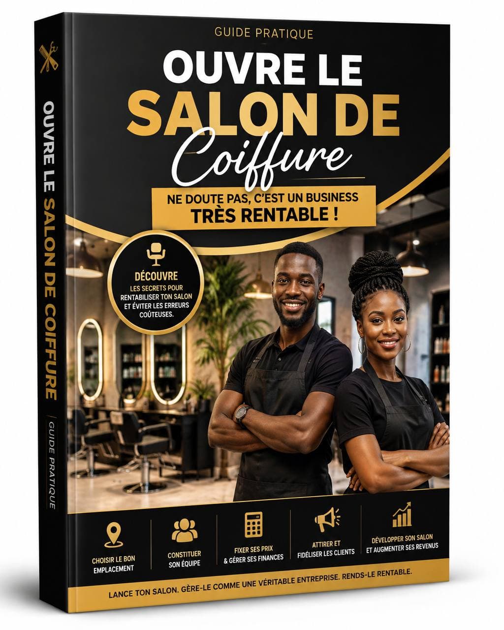 Couverture de Salon de Coiffure Rentable
