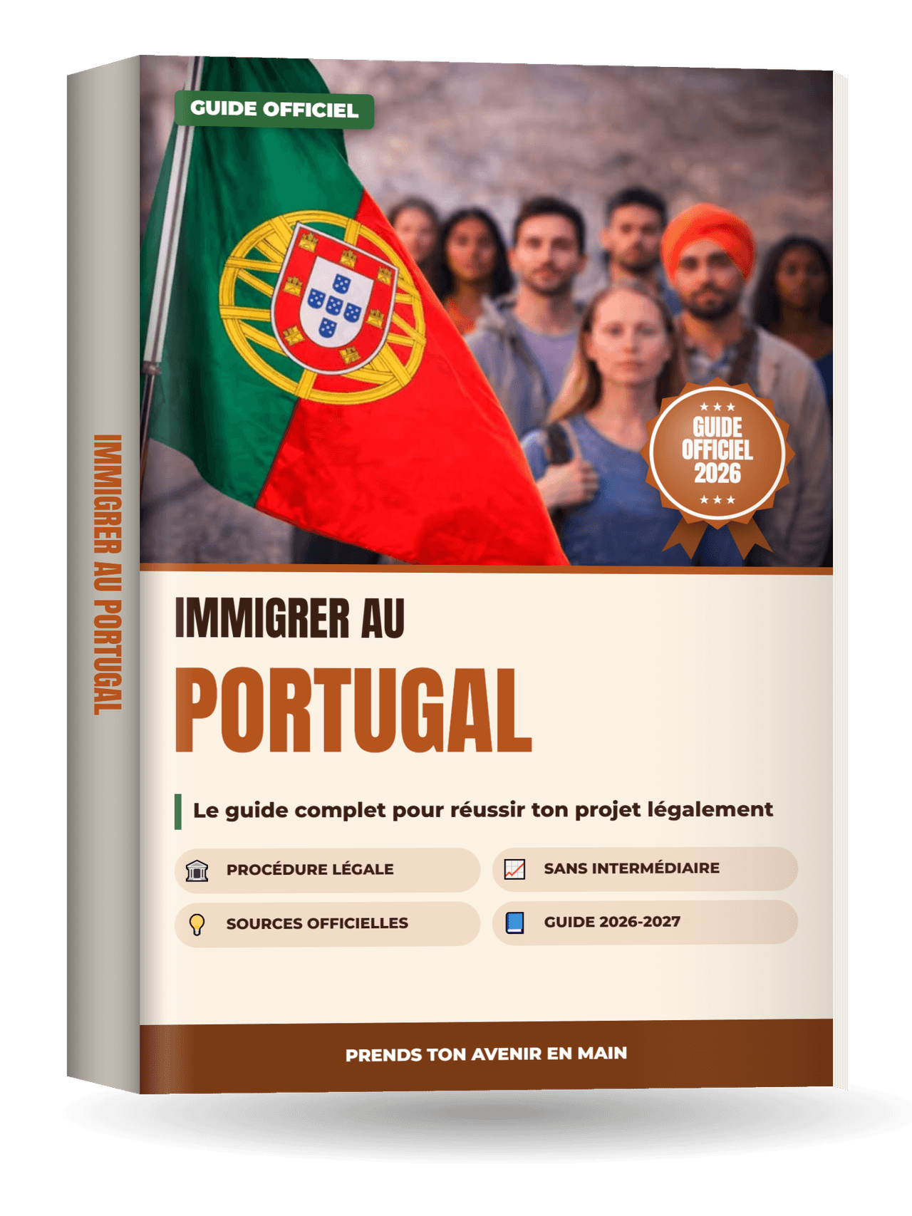 Couverture de Le Guide Complet Immigration Portugal 2026-2027