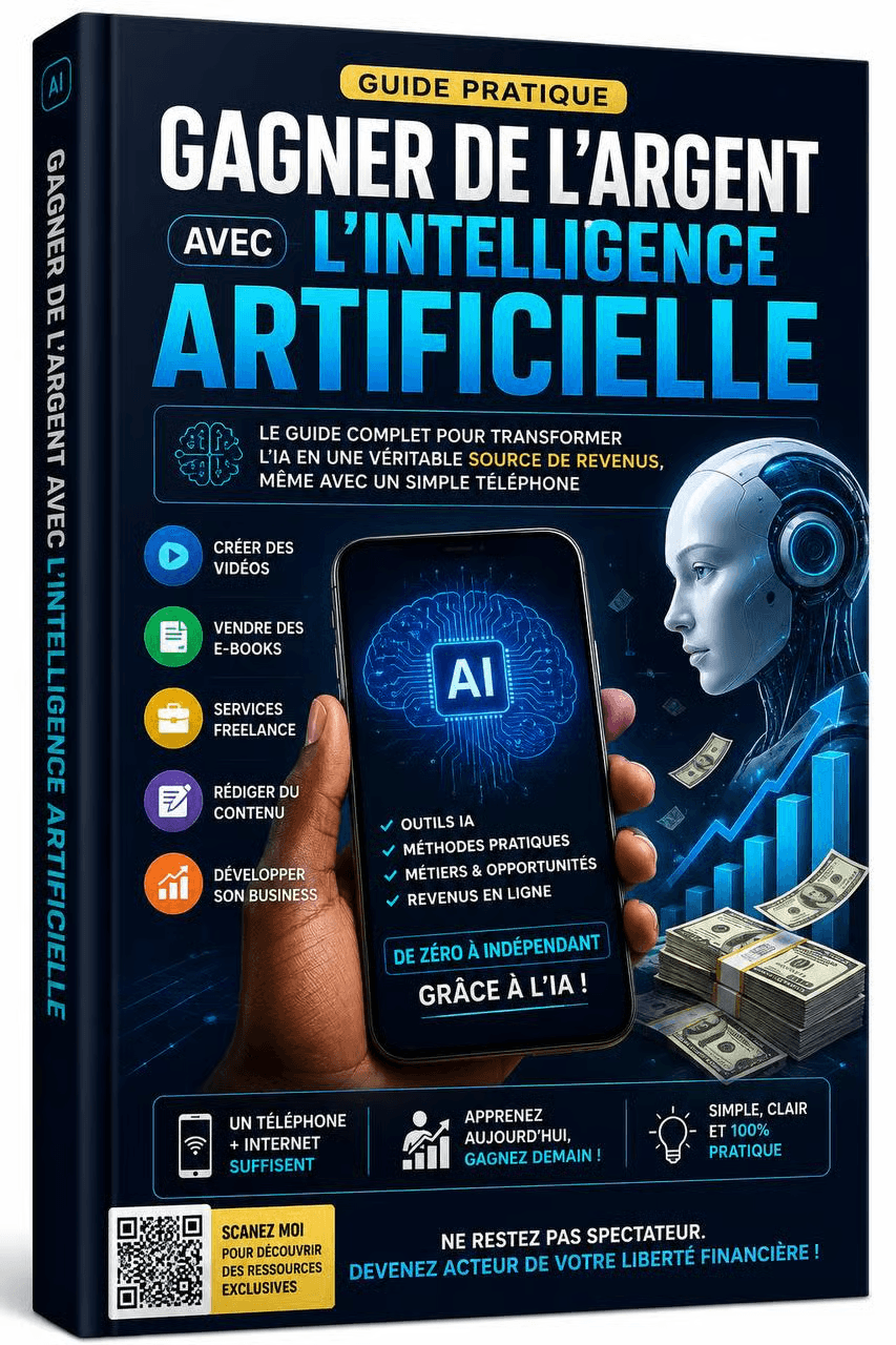 Couverture de Gagner de l'Argent avec l'Intelligence Artificielle