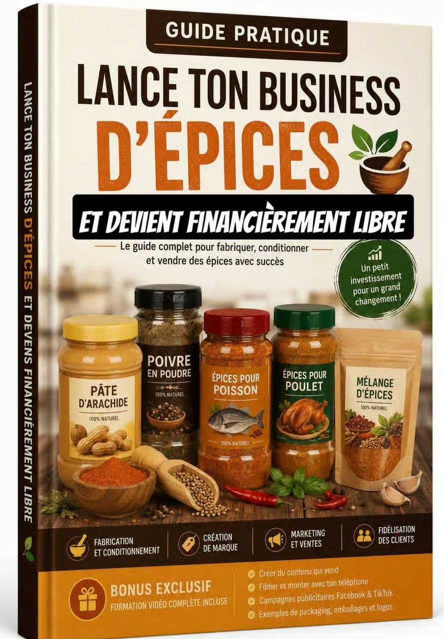Couverture de Lance Ton Business d'Épices — Le Guide Complet 2026