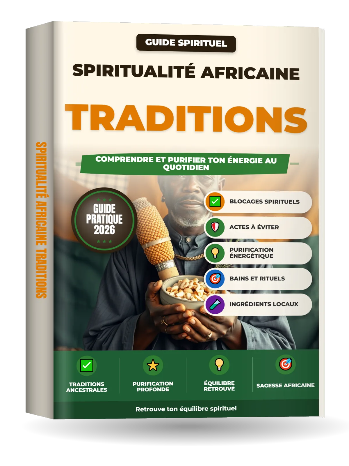 Couverture de Spiritualité Africaine — Actes à Éviter, Purifications