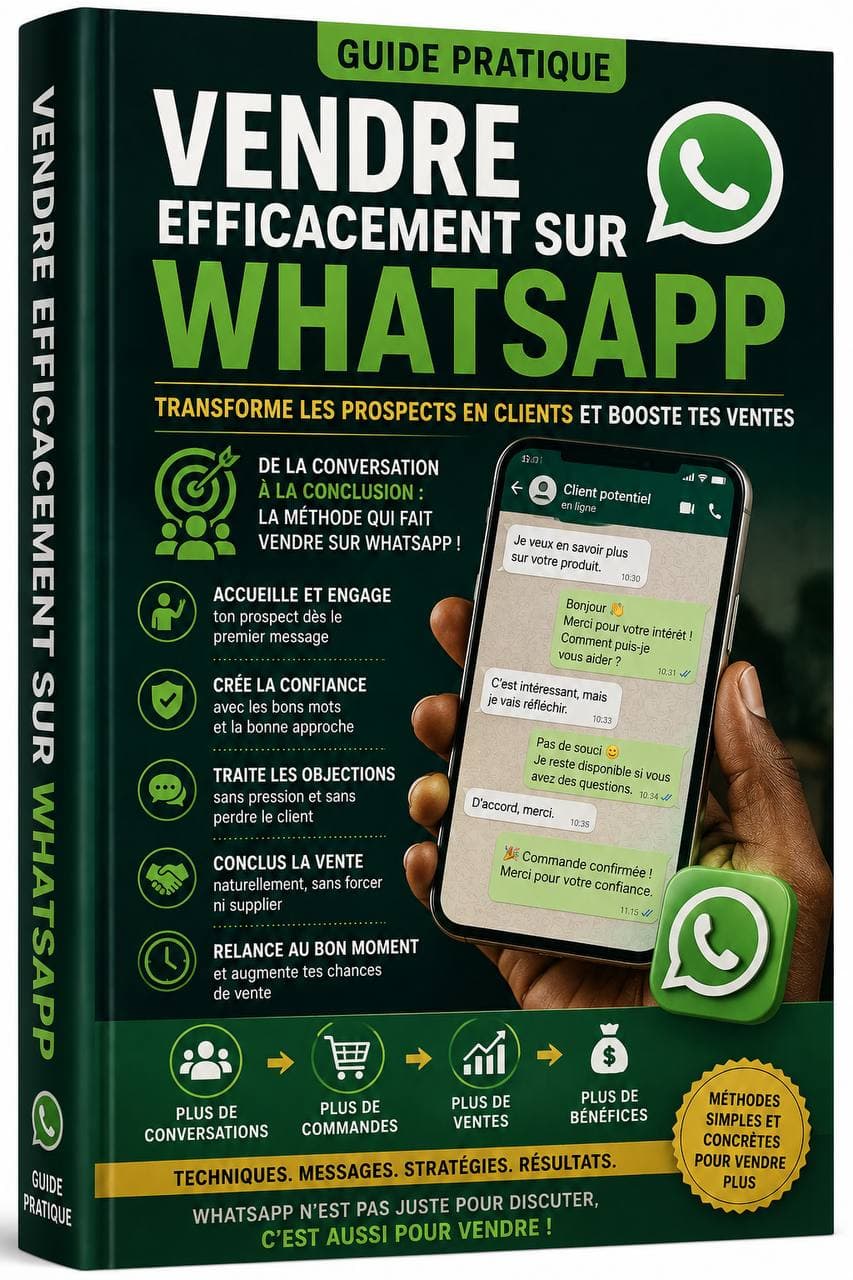 Couverture de Vendre sur WhatsApp
