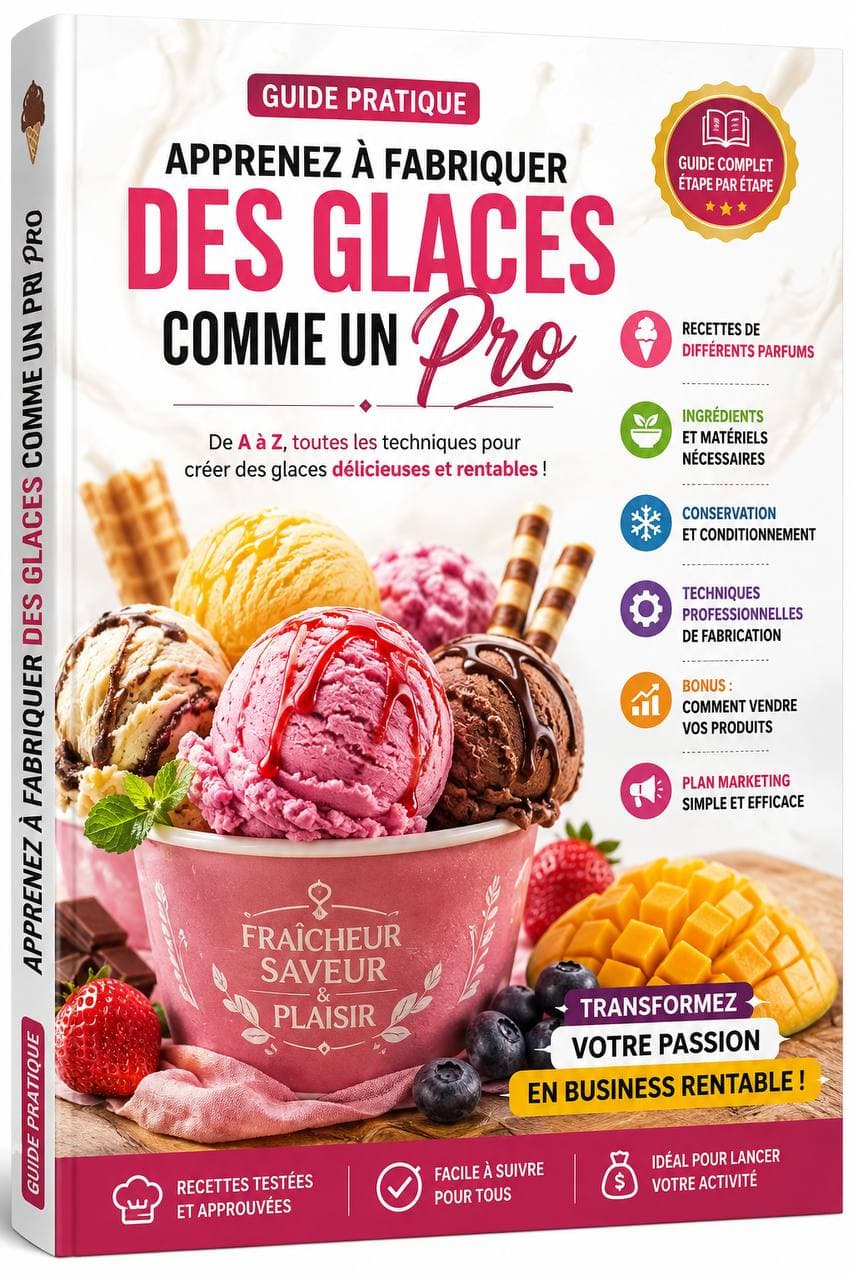 Couverture de Deviens Fabricant(e) de Glaces Artisanales