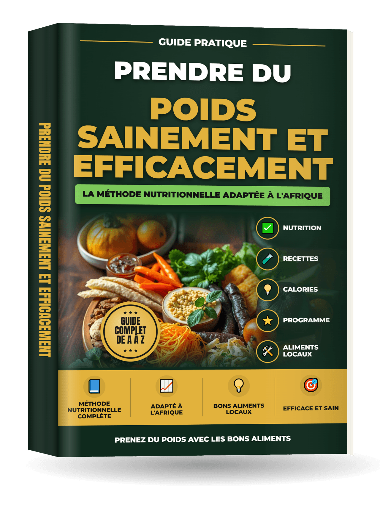 Couverture de Prendre du Poids Sainement et Efficacement