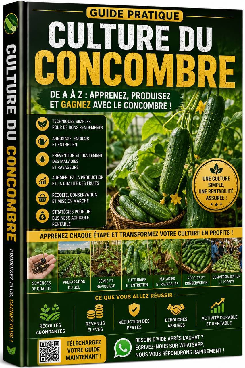 Couverture de Cultiver le Concombre en Afrique