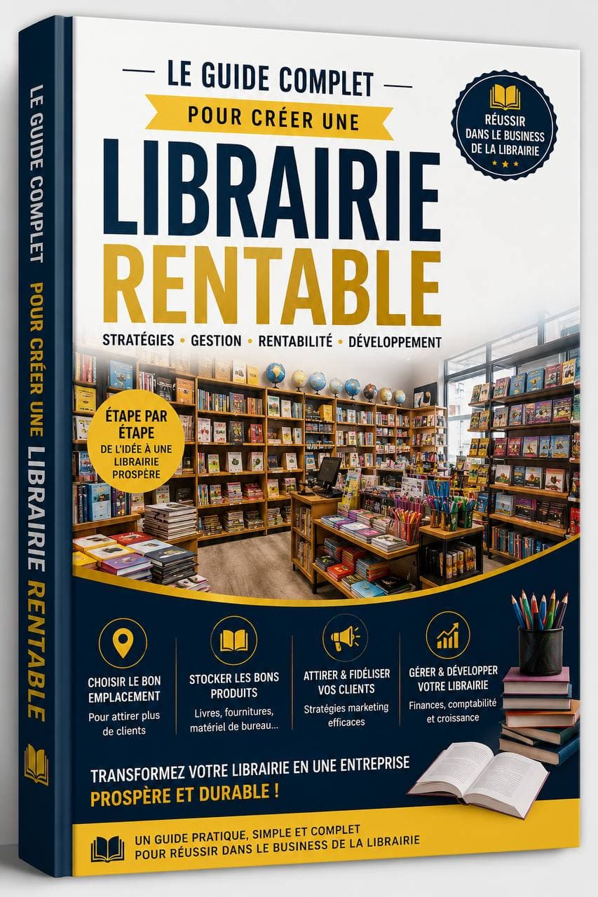 Couverture de Le Guide Complet de la Librairie Rentable
