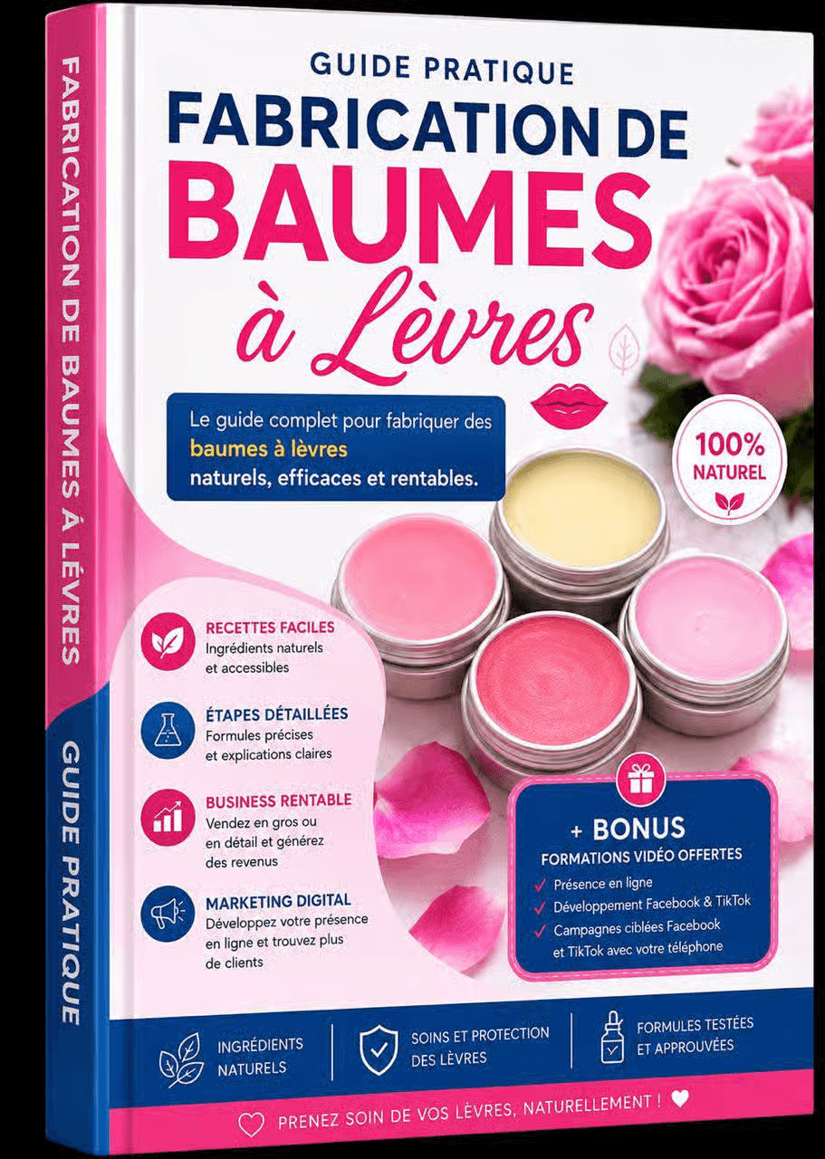 Couverture de Guide Complet — Fabrication de Baumes à Lèvres
