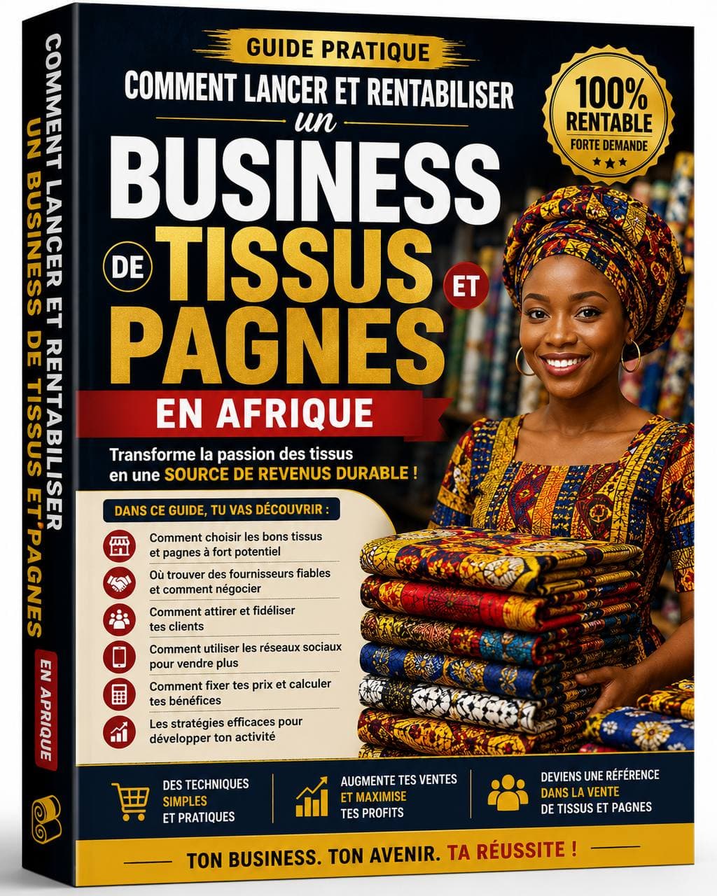 Couverture de Tissus & Pagnes : Lance Ton Business Rentable